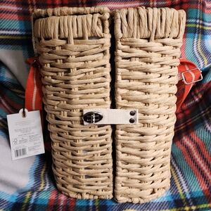 Hearth And Hand With Magnolia Woven Drink Carrier NWT